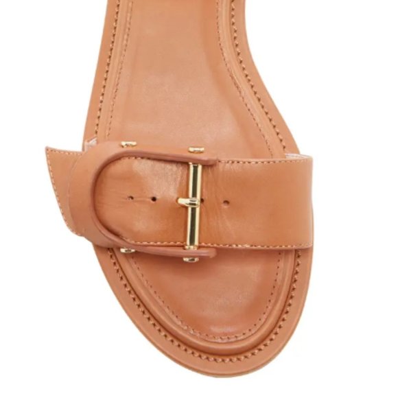 NEW Louise Et Cie Women Benue Adjustable Ankle Strap Buckle Sandal Hazelnut - Picture 7 of 8